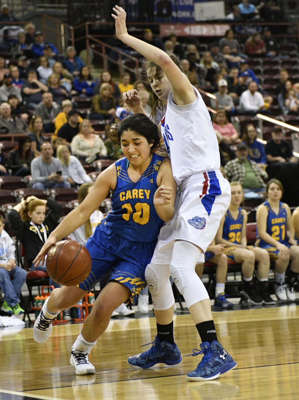 Girls State Basketball - Carey Vs. Rockland